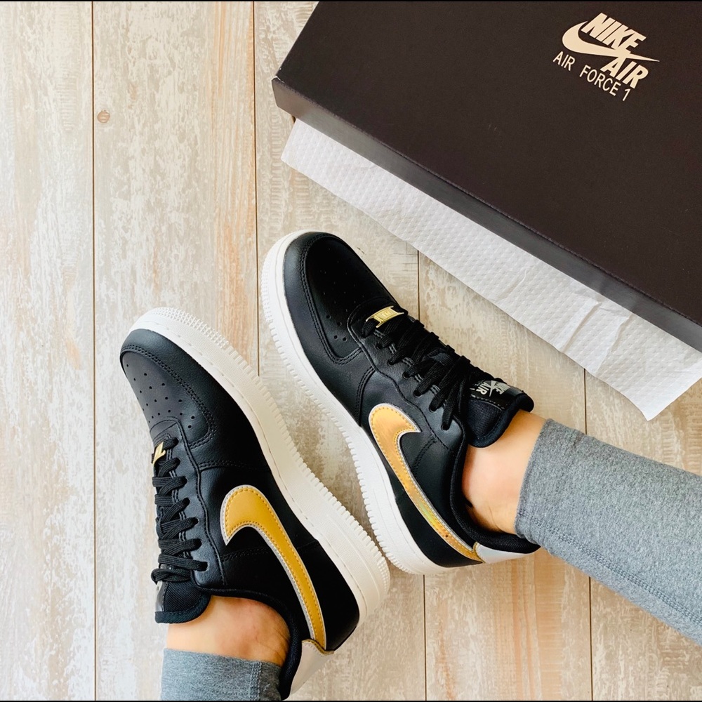 NWT Nike Air Force 1 black - Picture 2 of 8